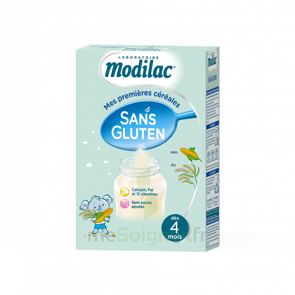 Pharmacie Du Geant Parapharmacie Modilac Cereales Farine Sans Gluten A Partir De 4 Mois B 300g Vals Pres Le Puy